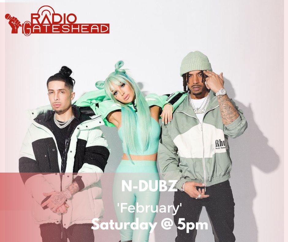 RadioGateshead's tweet photo. Hear the epic new single from @ndubz  ‘February’ after 5pm today! 👂💥 Listen: https://t.co/W47joG5CJF 
#NDubz https://t.co/QR2qBwUwNt