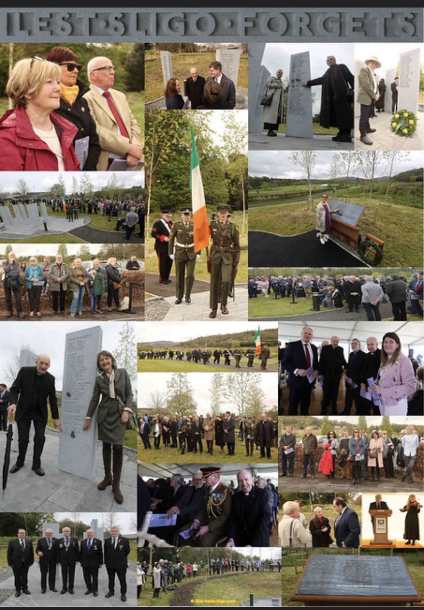 County Sligo Great War Memorial Garden. Photograph courtesy of Patrick Hugh Lynch <a href="/RBL_Ireland/">Royal British Legion Republic of Ireland</a> <a href="/sligococo/">Sligo County Council</a>  <a href="/sligolib/">Sligo Libraries</a>  @SligoLeader @lestsligofogets
