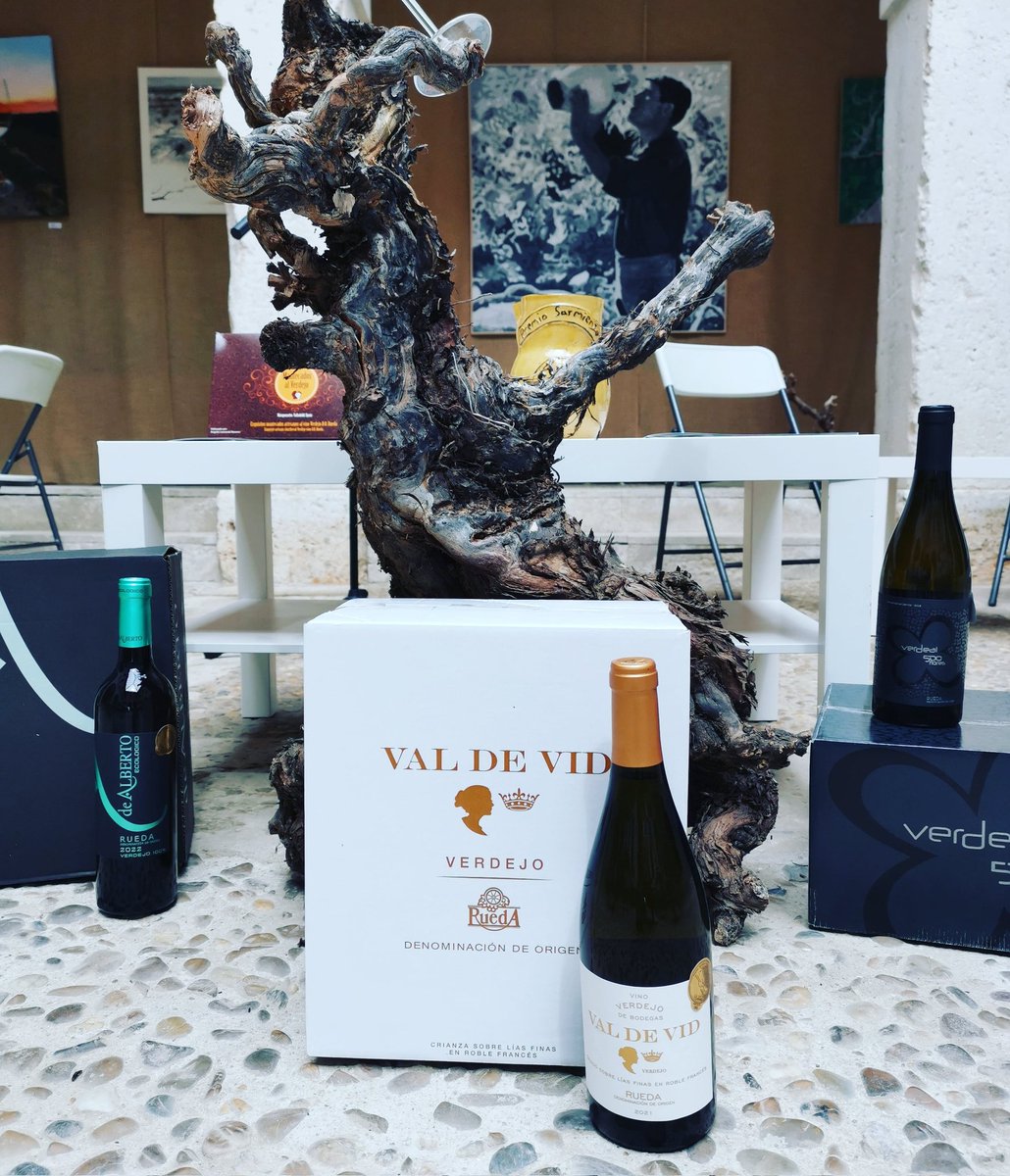 Hoy hemos asistido a la #cata de los #premiosarmiento Val de Vid Criado en Barrica nombrado mejor vino en su categoría de la D.O.Rueda
#disfrutaValdeVid #VinosdeCalidad #bodegasValdeVid #excelencia #verdejo #verdejoderueda