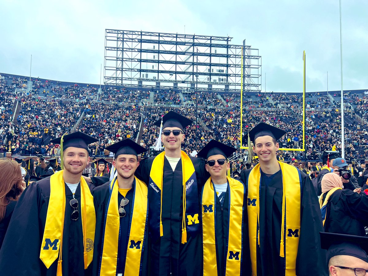 Michigan Men's Basketball (@umichbball) on Twitter photo This is how legends are made!
Congrats & Best Wishes to <a href="/J_Selvala/">Jackson Selvala</a> & our 🏆 NATIONAL CHAMPION senior manager crew for moving the tassel!! 🎓🎓
#GoBlue This is how legends are made!
Congrats & Best Wishes to <a href="/J_Selvala/">Jackson Selvala</a> & our 🏆 NATIONAL CHAMPION senior manager crew for moving the tassel!! 🎓🎓
#GoBlue