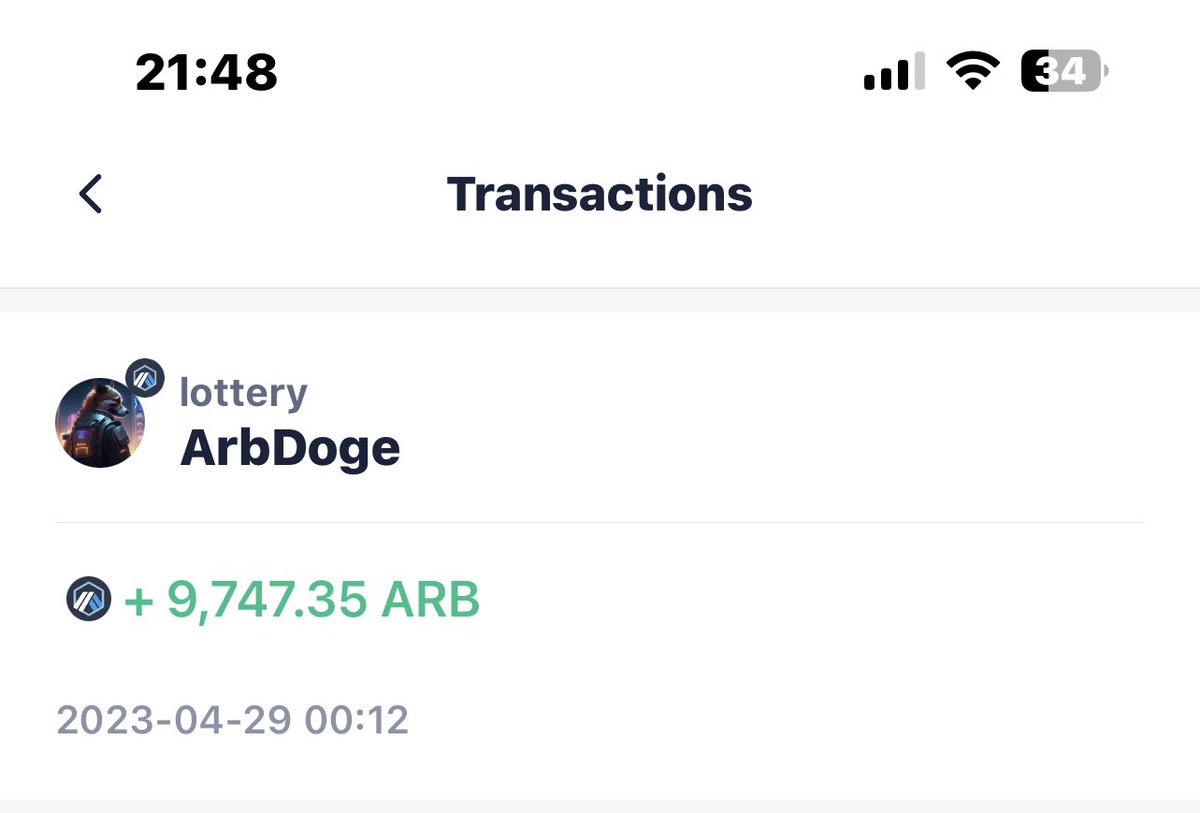 eddiechen1122's tweet photo. It’s amazing to win the lucky drop!
"Never Go Back to My Old Life" @ArbDogeAI https://t.co/1qZLnXo5fp
