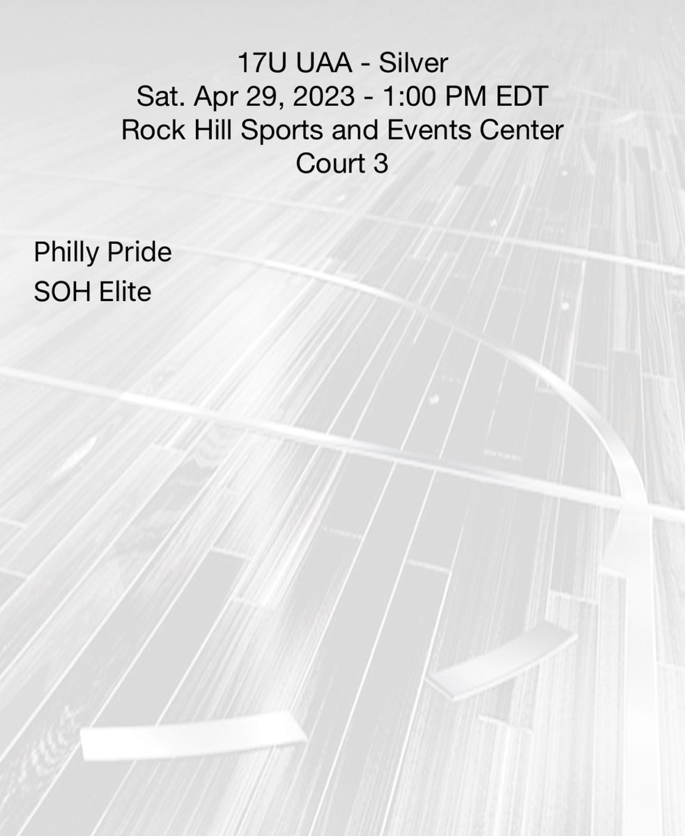 17u UAA starts the day in the round of 8 game in the Silver bracket of the <a href="/UANextBHoops/">Boys UAA</a> Spring Championships in Rock Hill, SC #ChaseWork 🧡🖤