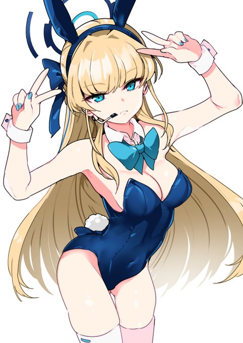 バニートキ
 #ブルアカ 