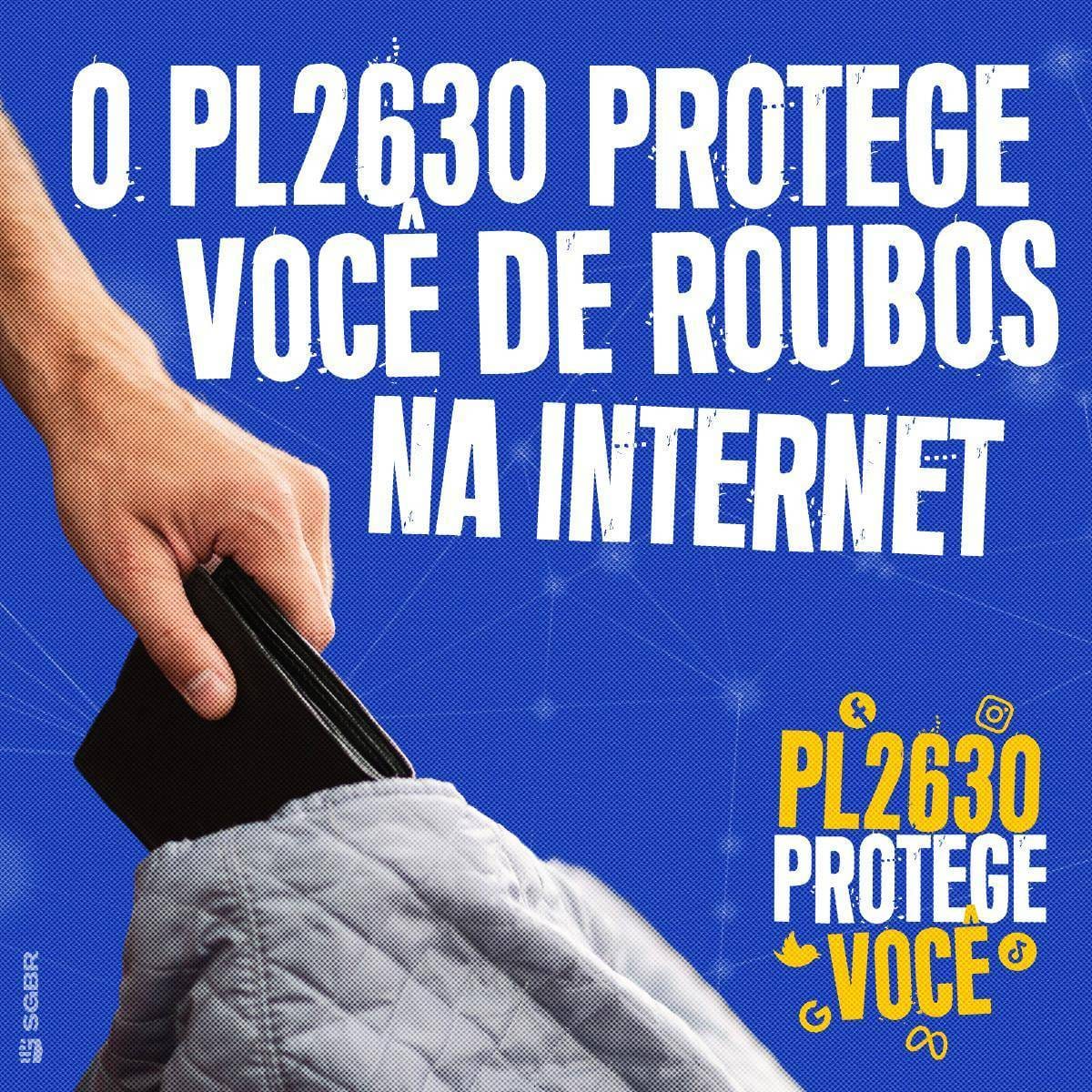 AlencarBraga13's tweet photo. O projeto que queremos aprovar na próxima semana na Câmara protege você de roubos e golpes na Internet. Apoie e espalhe essa ideia! PL 2630 já! https://t.co/IzG6o5kzaJ