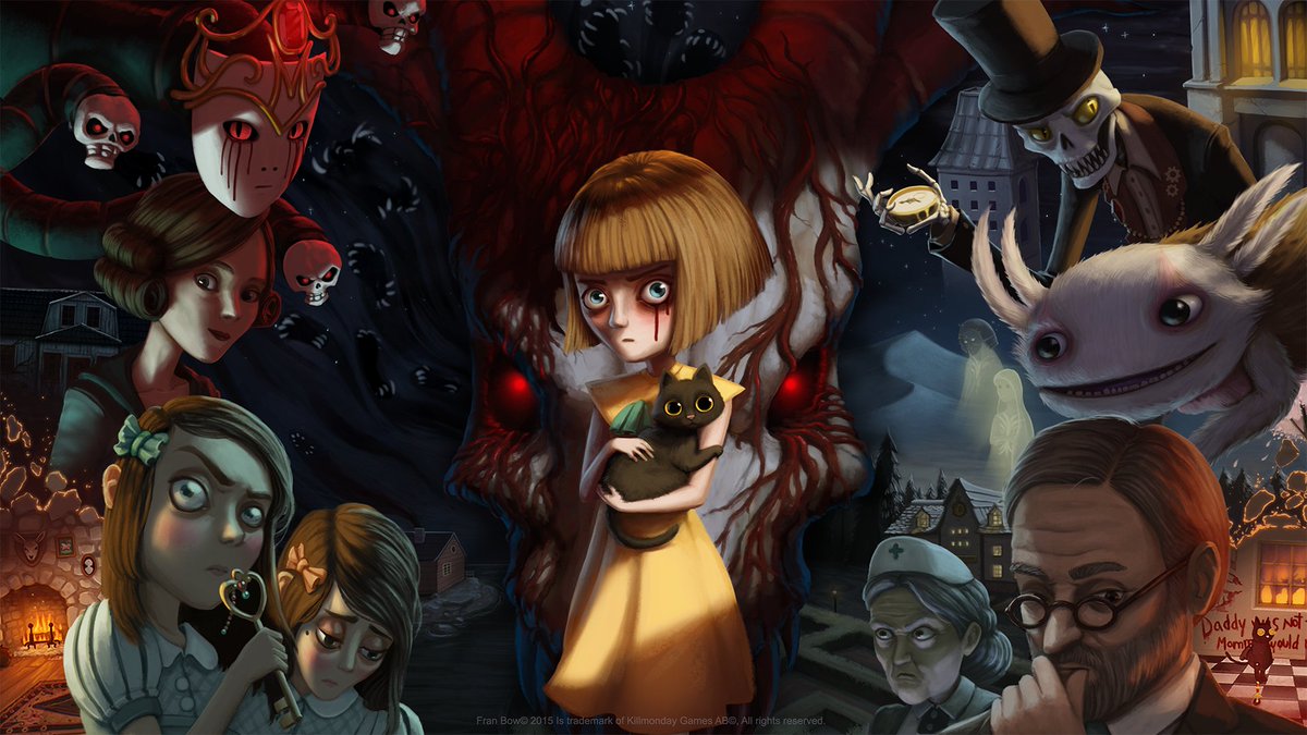 Killmondaygames's tweet photo. Spice up your computer with this unique Fran Bow wallpaper💊💀

Download it for free: 
👉https://t.co/uQkBPNEwrX

#killmondaygames #franbow #franbowgame #indiegame #horrorgame #adventuregame #pointandclick #darkgame #darkfantasy #creepycute #mindbendinggame https://t.co/90rQ5xw2Ze