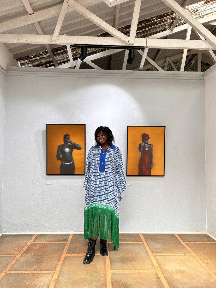 AFWomenInPhoto's tweet photo. So excited to attend
@margaret_ngigi_'s  solo show opening "Forever is Not Ours" today at the One Off Gallery in Nairobi. Congratulations!🎉 https://t.co/qbig8w2j1T