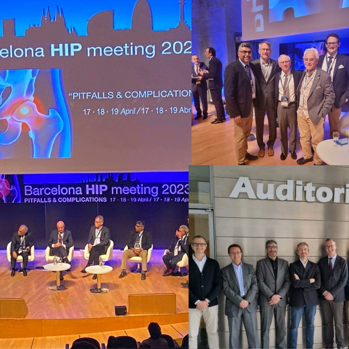 Hip Preservation troops at the #BarcelonaHipMeeting 2023! Engaged discussions on contentious topics. Well done Barcelona team for an excellent meeting. <a href="/ISHASociety/">ISHA</a> <a href="/EhpaEsska/">ESSKA-EHPA</a> <a href="/Cambridge_Uni/">Cambridge University</a> <a href="/CUH_NHS/">Cambridge University Hospitals NHS</a> <a href="/BritishHip/">British Hip Society</a> <a href="/BritOrthopaedic/">BOA</a> <a href="/ManelRibas/">Manel Ribas</a> <a href="/Marcteypons/">Marc</a>