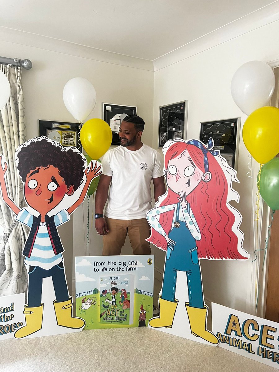 JBGill's tweet photo. Big week this week!! Glad that you’re all able to meet #AceAndTheAnimalHeroes https://t.co/KrYc6tOjxO