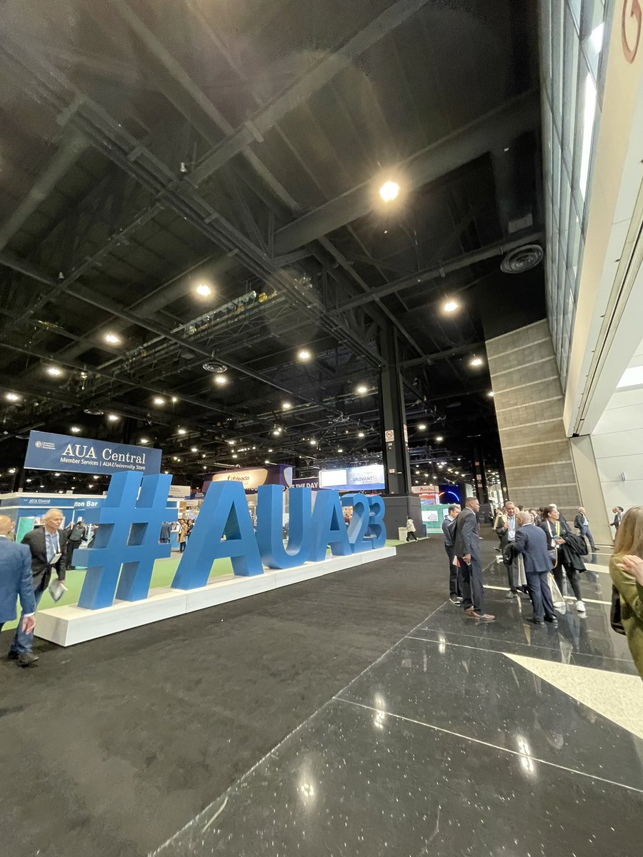 Thrilled to be at #AUA23 to connect with others and learn more about the field! #urology #UroSoMe #Medstudent
