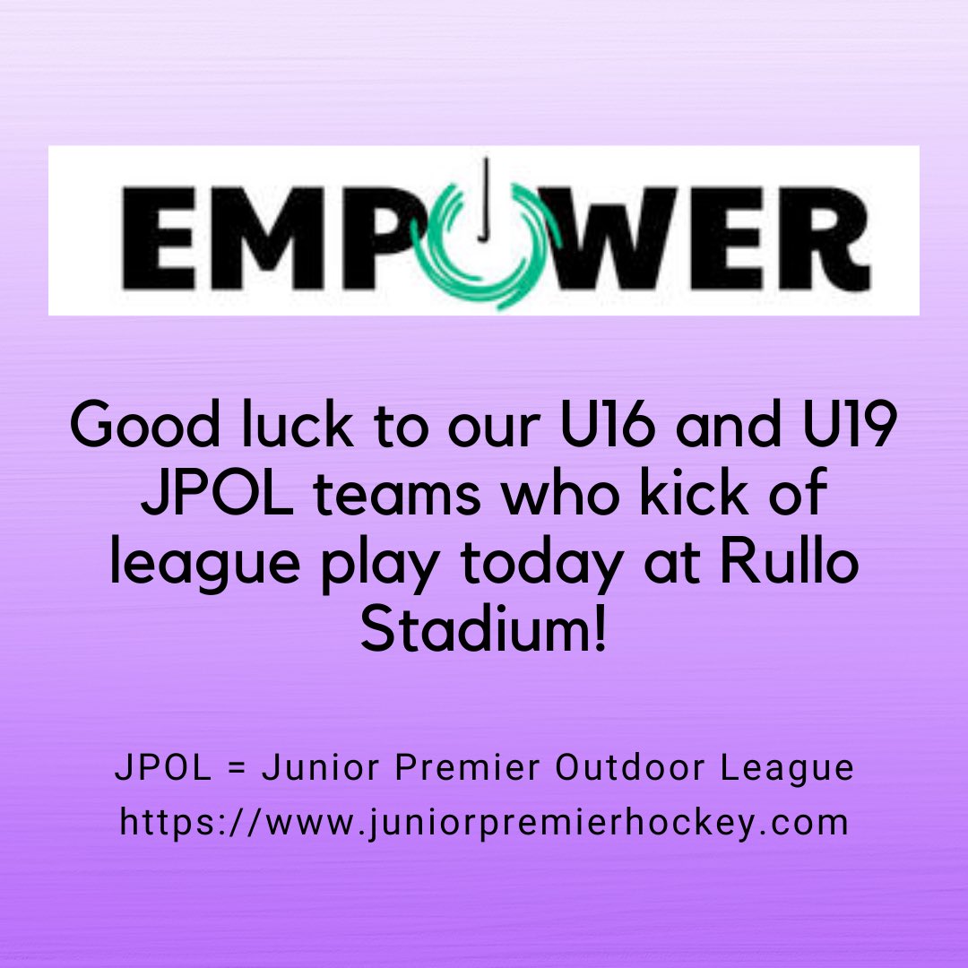 EmpowerFHA's tweet photo. Region 7 #JPOL starts today! Good luck teams. https://t.co/f7lWgv2w6C