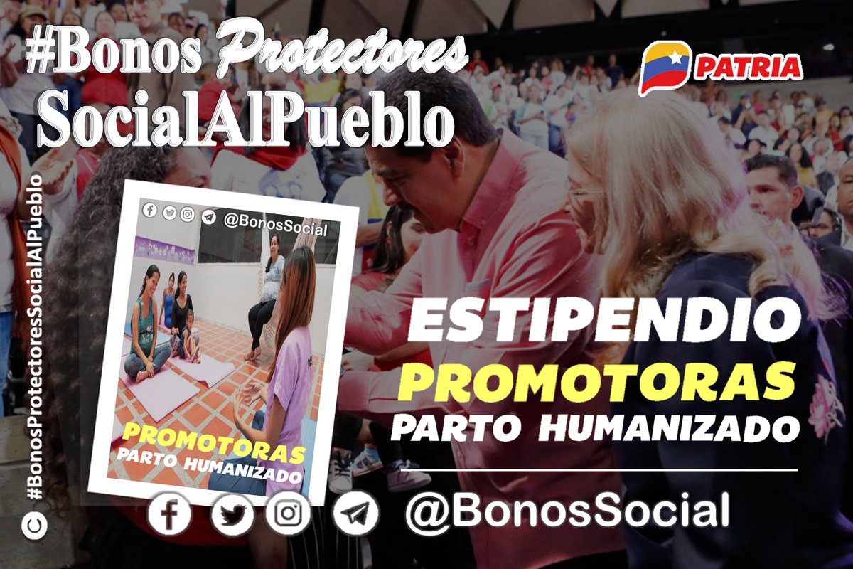 Bonos Protectores Social Al Pueblo tweet media