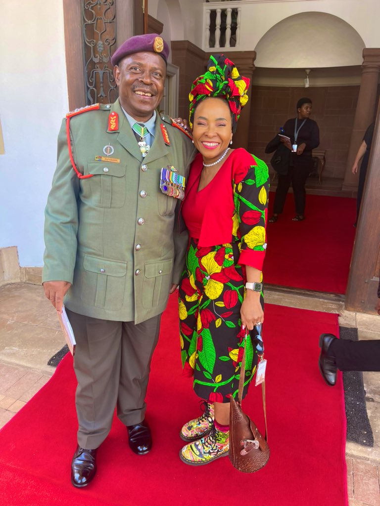 FabAcademic's tweet photo. With the Chief of the South Africa National Defence Force - General Maphwanya🫡 I’m protected bazalwane🙌🏾 https://t.co/KHwUdBIvzP