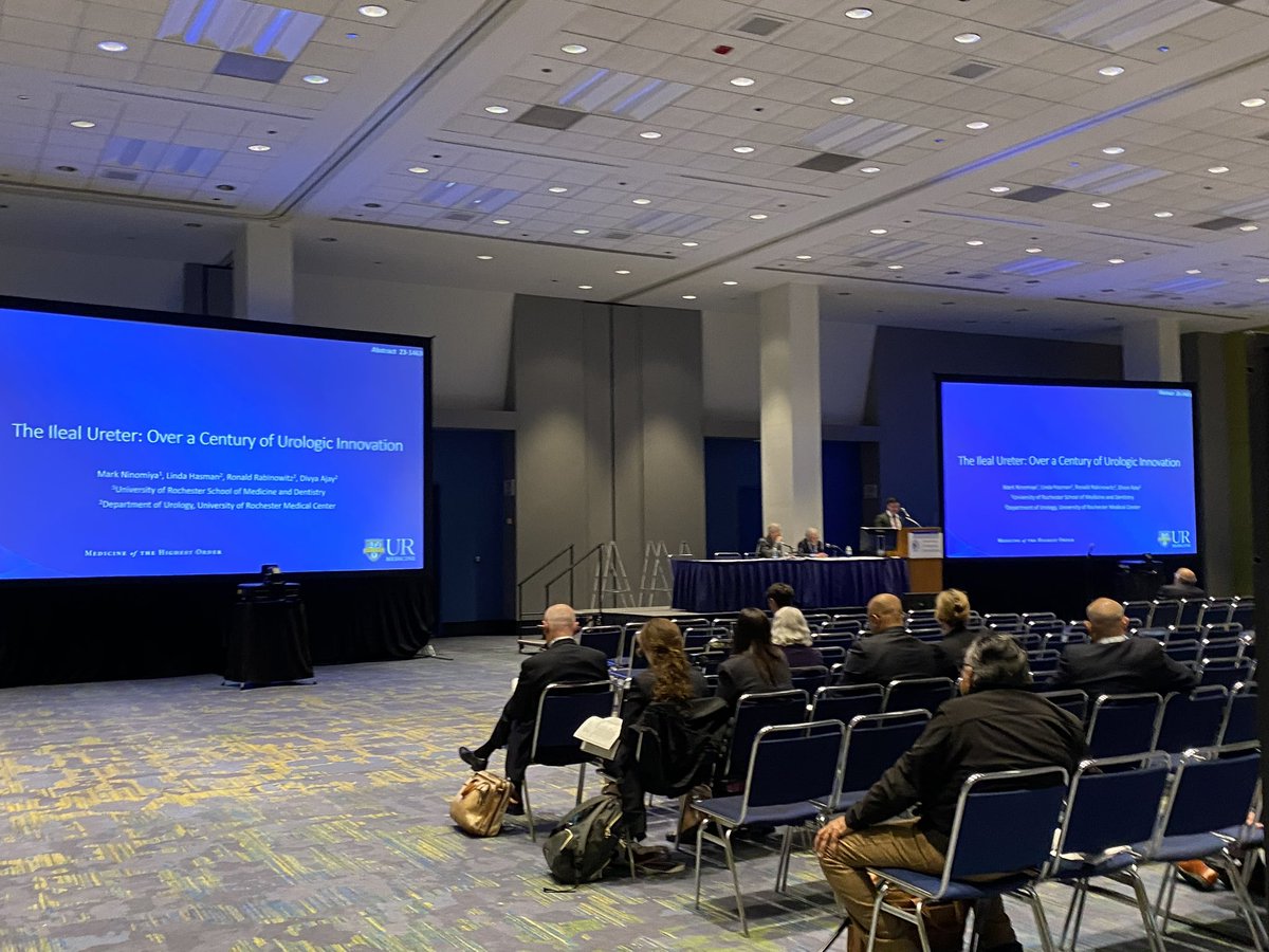 Divya Ajay MD MPH (@divyaajay_uro) on Twitter photo Our incoming PGY1 <a href="/mark_ninomiya/">Mark Ninomiya, MD</a> did a fantastic job on his podium presentation on the evolution of the ileal ureter. Kudos! #AUA2023 <a href="/URMCUrology/">URMC Department of Urology</a> <a href="/URochester_SMD/">URochester SMD</a> Our incoming PGY1 <a href="/mark_ninomiya/">Mark Ninomiya, MD</a> did a fantastic job on his podium presentation on the evolution of the ileal ureter. Kudos! #AUA2023 <a href="/URMCUrology/">URMC Department of Urology</a> <a href="/URochester_SMD/">URochester SMD</a>