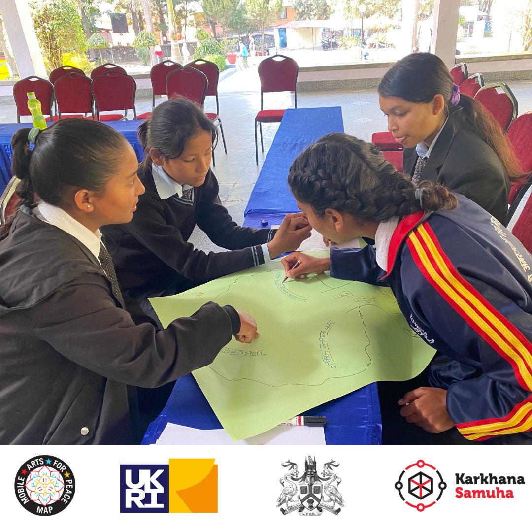 karkhana_samuha's tweet photo. #MAPNotes CA not ECA. Drop the E, argue young people. Arts-based methods lead to better learning and are more fun. Stop treating them as “extra” and integrate them into the curriculum! @ahrcpress @gcrf @Mobile__Arts https://t.co/uM30GNw2FI