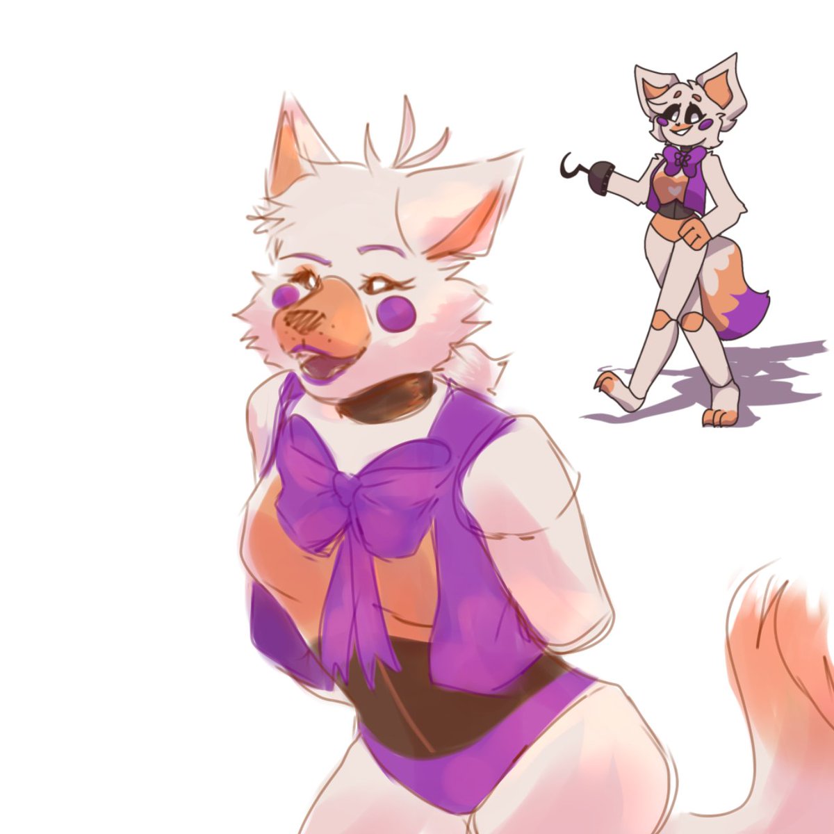 Krolik_Roger_3's tweet photo. Whoa whoa whoa... Progress after almost 2 years. Adventure Lolbit is ready to shine again. https://t.co/heIbs6LBtJ