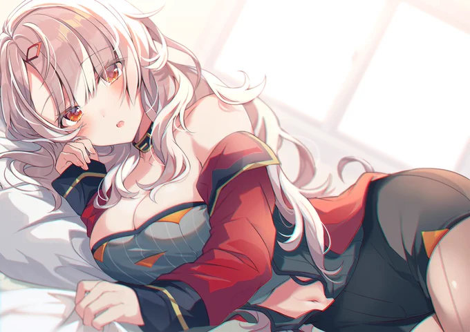 一緒に寝よ…