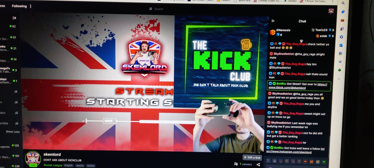 skemlord's tweet photo. It's the weekend... I'm at the workstation... its time.. https://t.co/WkZxtit0gE

#KickStreamer #kick #kickclub #KickStreamers #kickstreaming https://t.co/REiRPW0wEj
