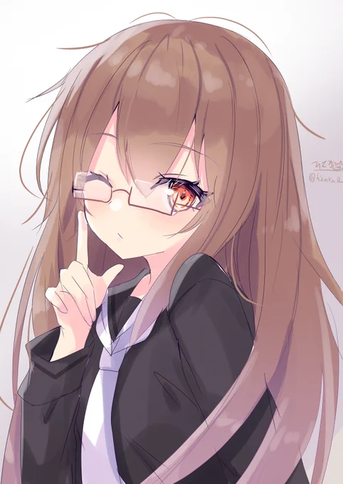 望月 #艦これ版深夜の真剣お絵描き60分一本勝負 #艦これ版真剣お絵描き60分一本勝負_20230428