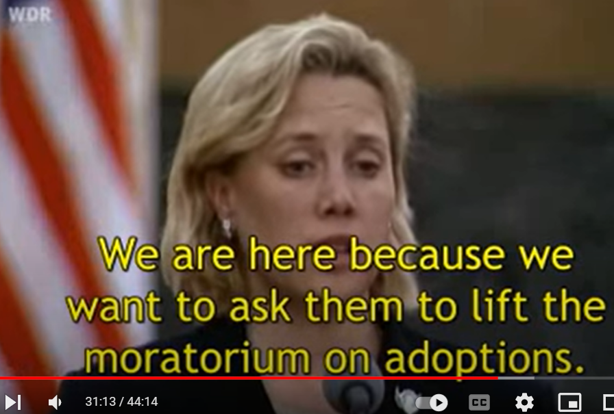 roelie_post's tweet photo. The #EU forced Romania to stop this system and respect children's rights, and not the pro-adoption biased Hague Adoption Convention. 

The #adoption lobby stepped in
Watch Search a Child, Pay Cash #MaryLandrieu: 
5/9
https://t.co/b3NbSCiUbb https://t.co/iN7t9kMbwn
