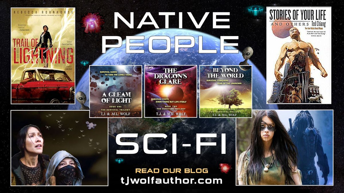 TJWolfAuthor's tweet photo. NATIVE PEOPLE SCI-FI--shaped by Storytelling narratives &amp; Mythology from the earliest times in human history, can help us understand the TRUTH about our relationship to Planet Earth &amp; Life elsewhere in the universe. Read our BLOG @ https://t.co/zKVSANXW40! #scifibooks #paranormal https://t.co/otNaOt5tID