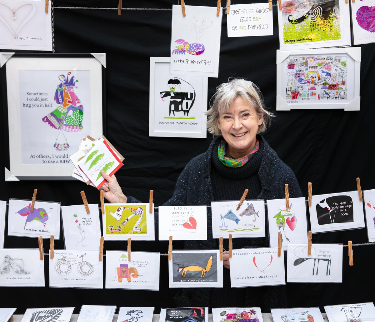 Greetings cards for grown-ups that express real emotions 💌 

Cross + Broken Hearted has well over 200 designs which cover the full spectrum of feelings, as well as fun birthday and occasion cards.

Trading on Tuesdays, Wednesdays and Fridays 👋🏽 bit.ly/400One3