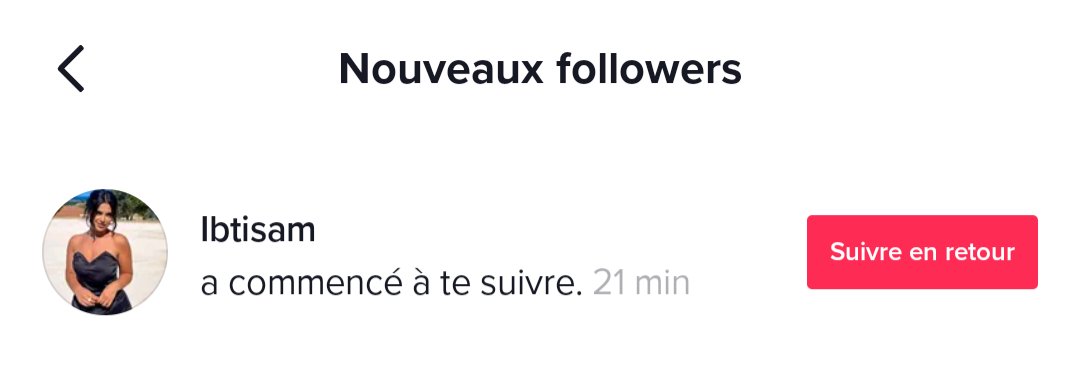 13014_H's tweet photo. Je suis actuellement sur mon tiktok et je vois ibtisem qui c'est abonné à moi sur tiktok je suis choquée https://t.co/SiHtX46yFY