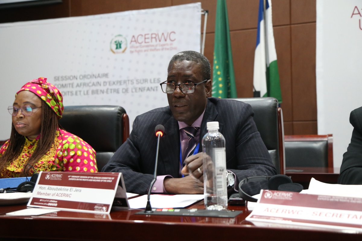 acerwc's tweet photo. First Panel of the Day of General Discussion on Protection of Children from #DrugUse.

▪️Perceptions of substance use in Africa and children’s rights: prevalence, protection and prevention.

More on: https://t.co/TxVhMPzq4r

#ACERW41 https://t.co/LOoikQTB2E