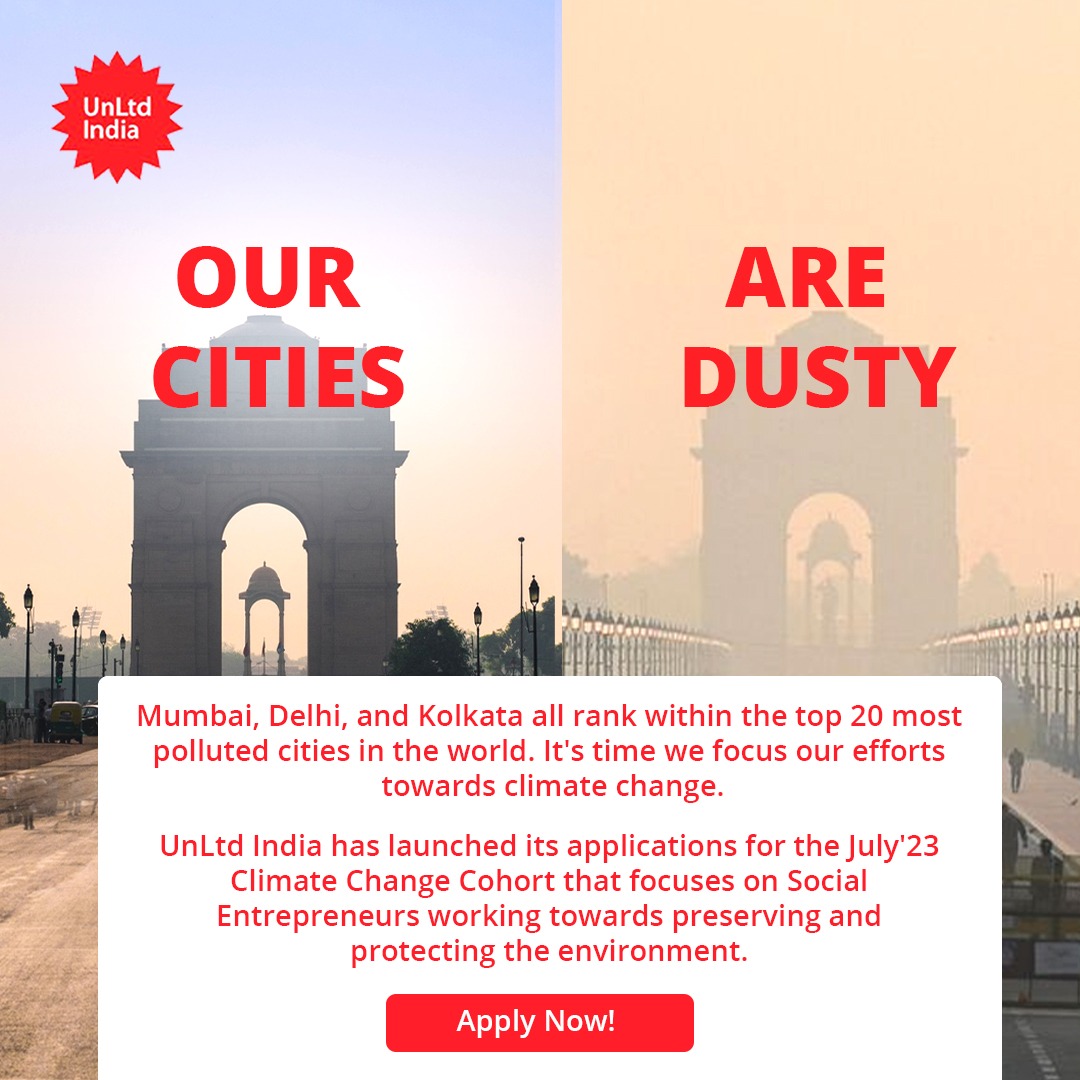 Are you passionate about Climate Change? Are you running an organisation that is working towards protecting and preserving the environment?

We are here to help you! 

Apply for our July 2023 Climate Cohort.

Apply now:
zfrmz.in/419gmp4vh7SKAD…

#ClimateChange