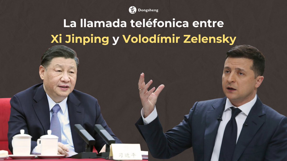 'China se está involucrando en el desarrollo de una solución política al conflicto en Ucrania'.

Así lo dijo @GiCernadas, economista e integrante de Dongsheng, en su columna semanal para @barricadatv de Argentina.

Seguí el hilo con su análisis sobre la llamada🧵📞