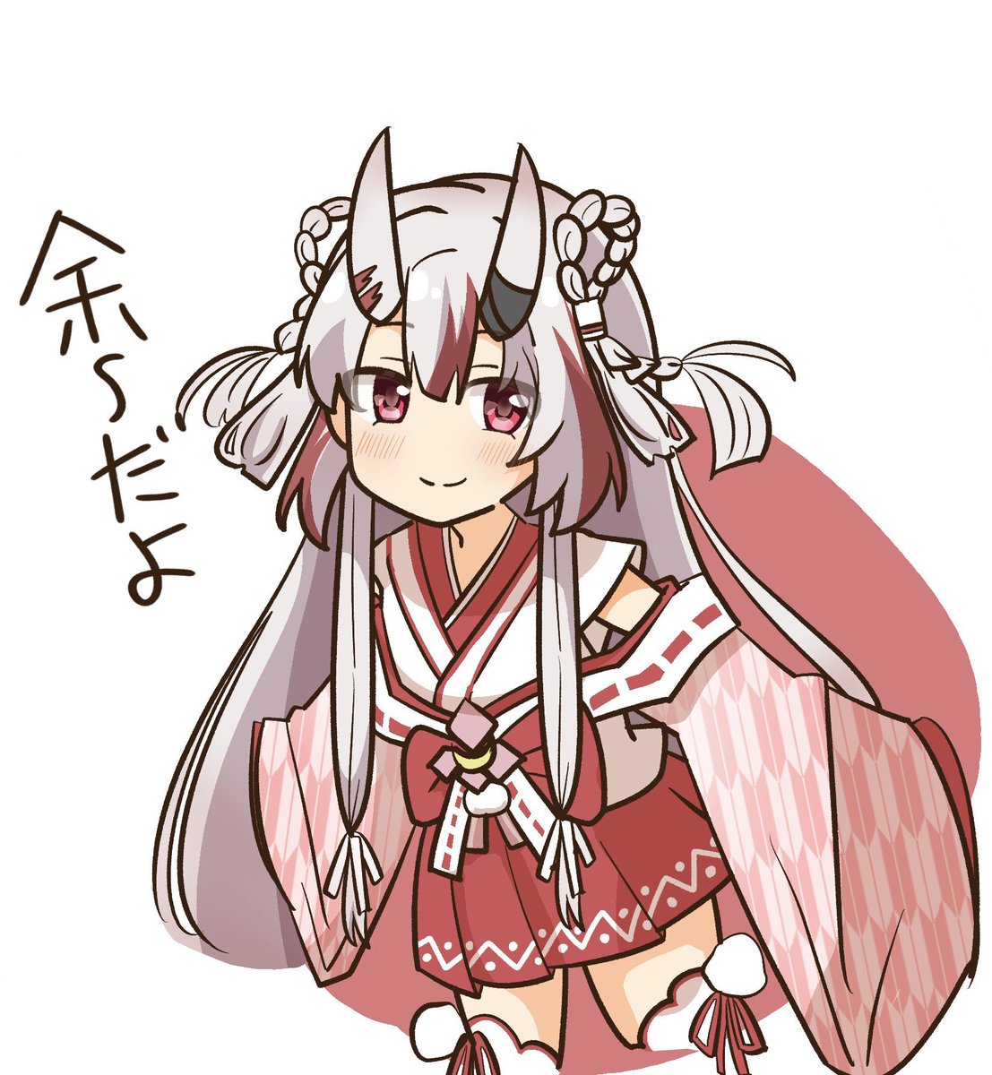 #今月描いた絵を晒そう   あやめちゃん😈😈😈   #百鬼絵巻