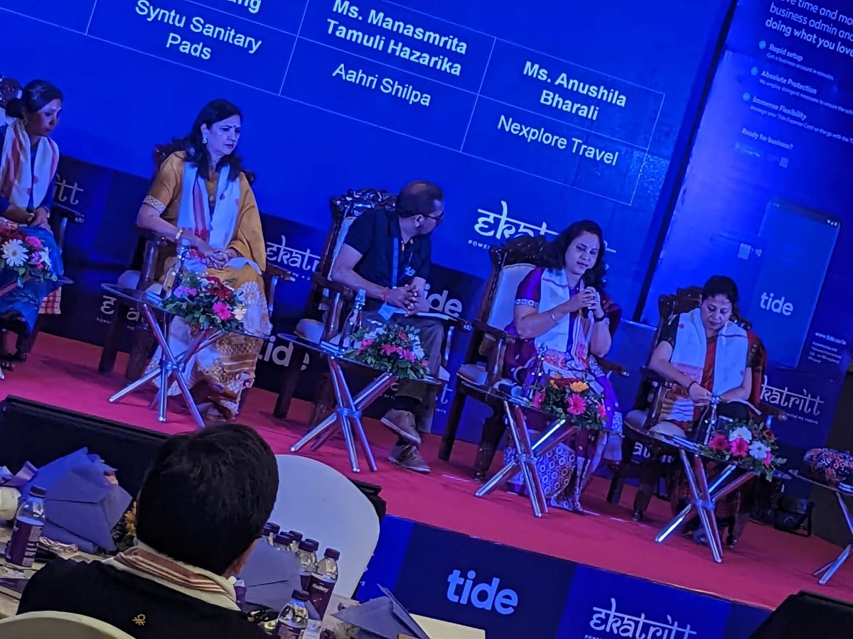 I'm very happy to be a part of this great event <a href="/TideBusinessIND/">TideBusinessIndia</a> Tide Business India #ThinkMSMEThinkTide Ekatritt By Tide