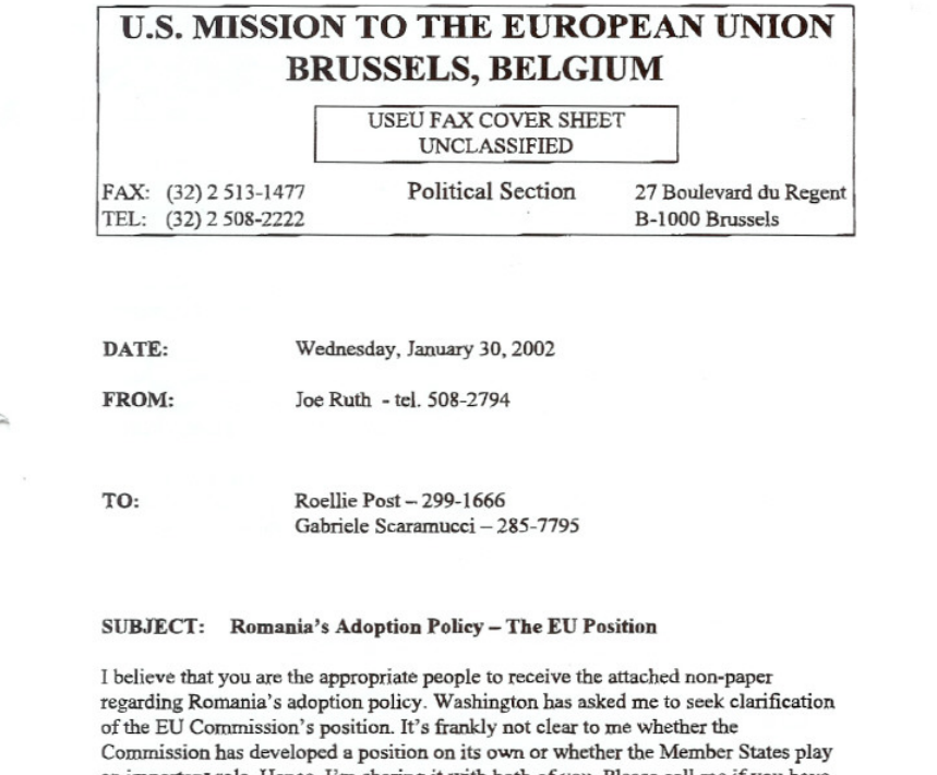 roelie_post's tweet photo. US adoption agencies put pressure on US Congress, who put pressure on the EU. 

And very directly on me, the responsible Task Manager of the Romanian Children file. 
6/9 https://t.co/YTA8vtuPlB