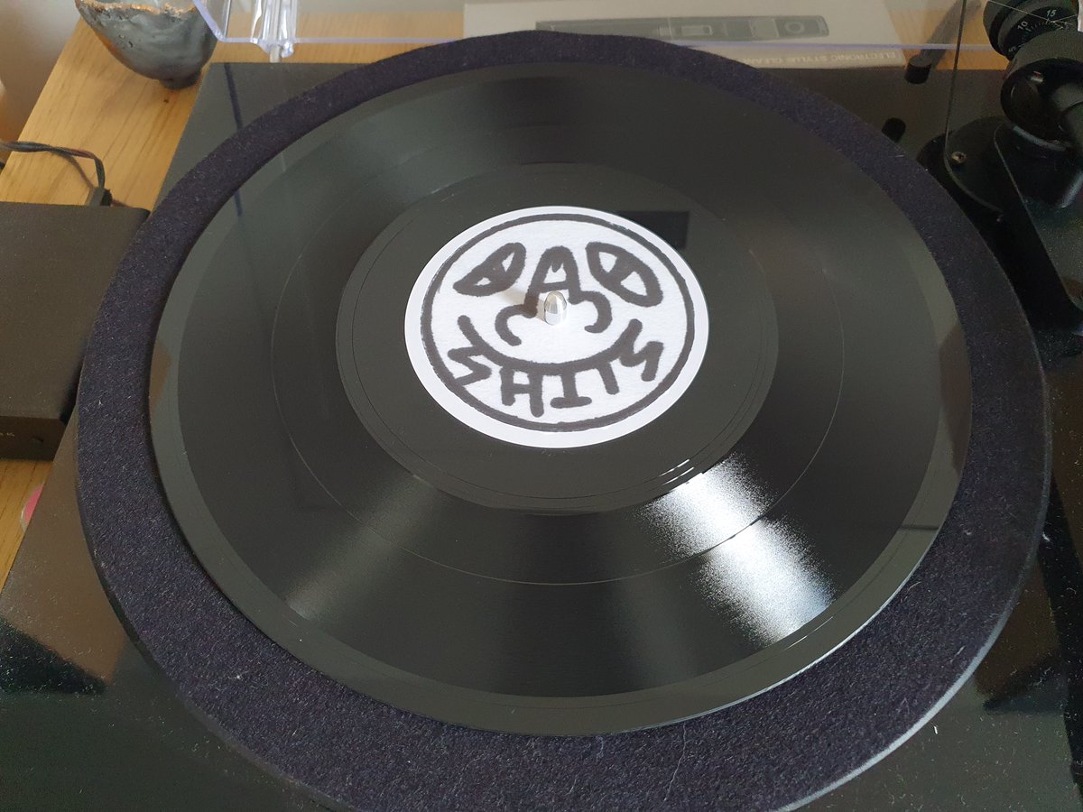 It's written all across the toilet door:
For a good time, call The Shits &amp; Louse.

Split 10" lathe cut is out today (29/04/23)! Available in person at Semi Precious Fest @TheLubber  (w/Shit and Shine!!)

Copies will be up online on Monday 01/05/23.

See you in the slime.