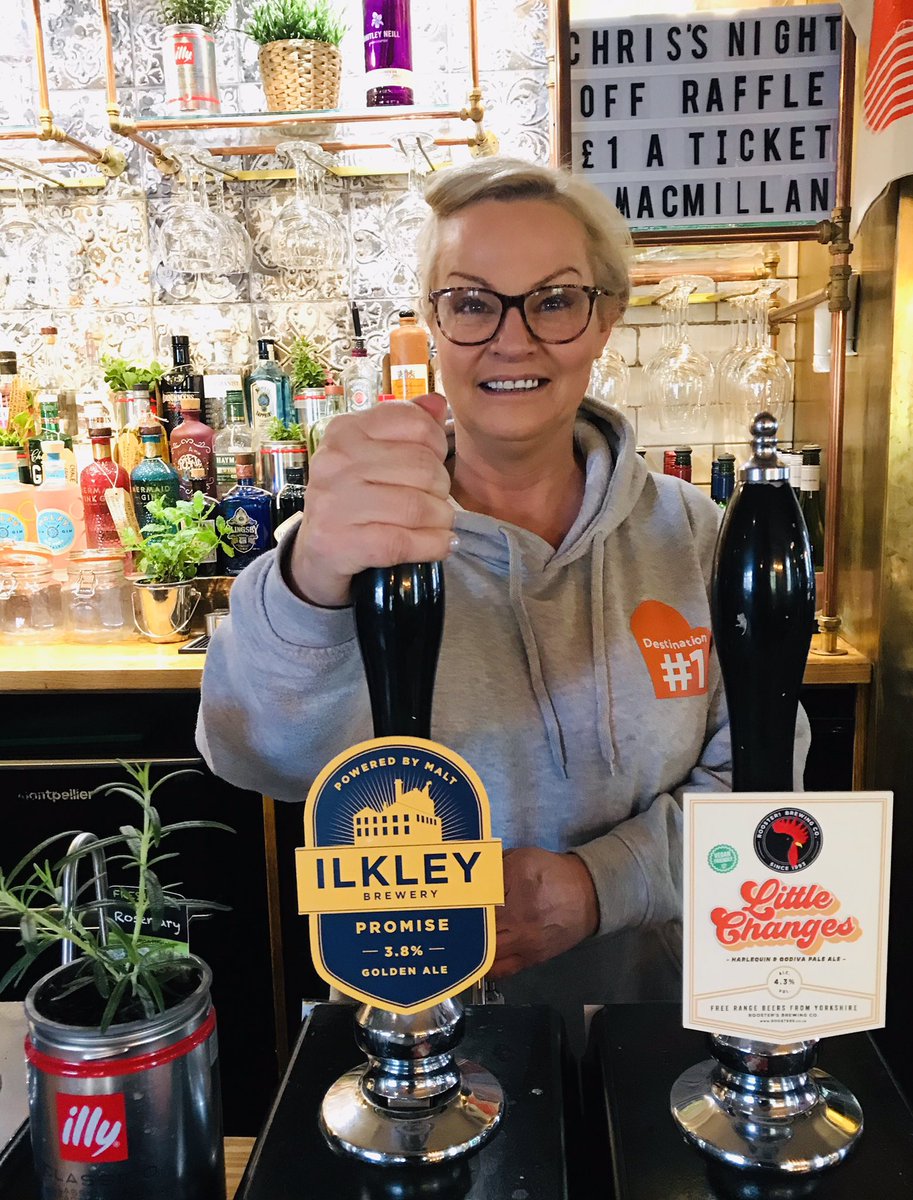 TheLordDarcy's tweet photo. New on the sticks today we have @Ilkleybrewery Promise. https://t.co/l9Ip67iPmK