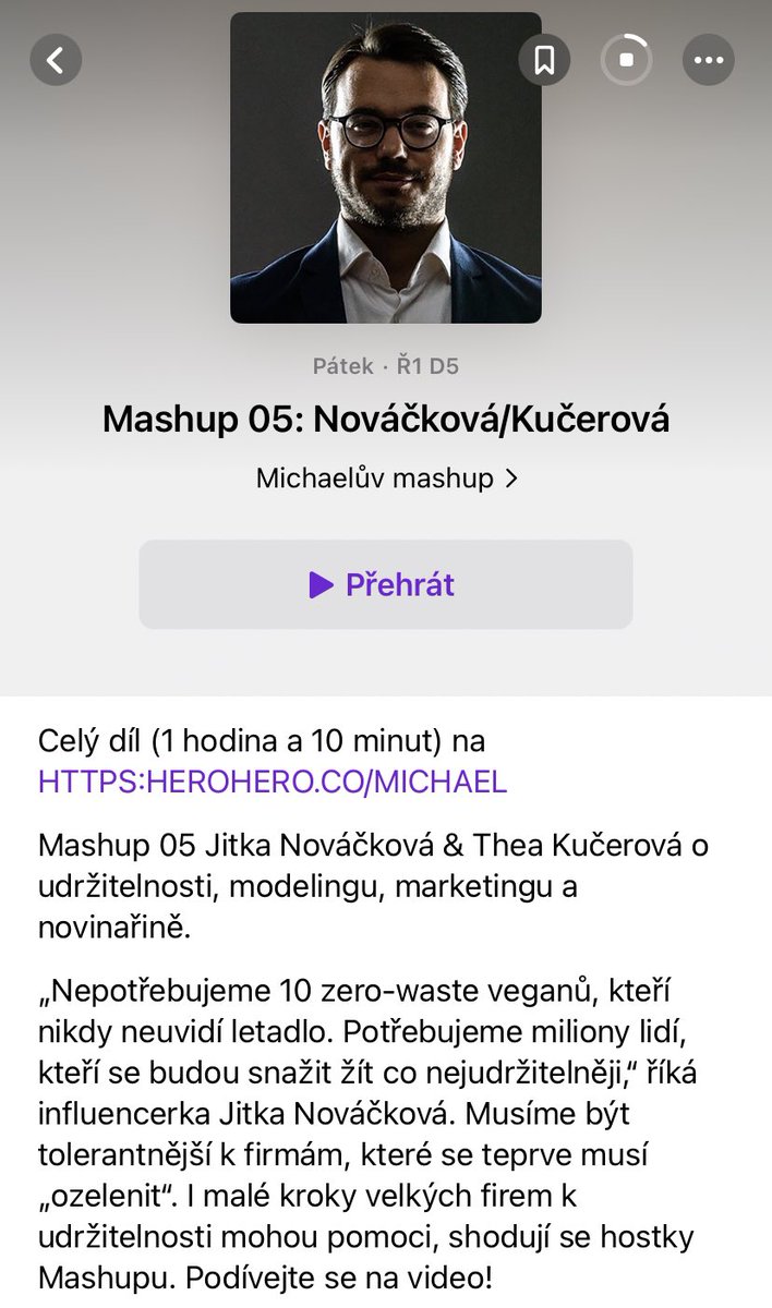 Mashup je také k poslechu jako podcast! 

Celá verze pro předplatitele a zkrácená ve všech podcastových aplikacích! Posloucháte? podcasts.apple.com/cz/podcast/mic…