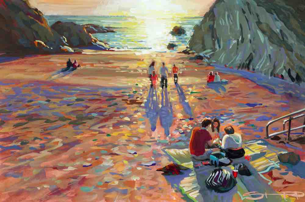 PPSteve's tweet photo. “Barricane card game” -Warm sand, cold beer, curry and a game of cards with friends, finished off with a smouldering sunset. Sounds like my perfect kind of summer evening. What’s yours?
Gouache painting 11 x 8 inches available on my website now https://t.co/78PpclZgbE #art https://t.co/pGRdXZXTiJ
