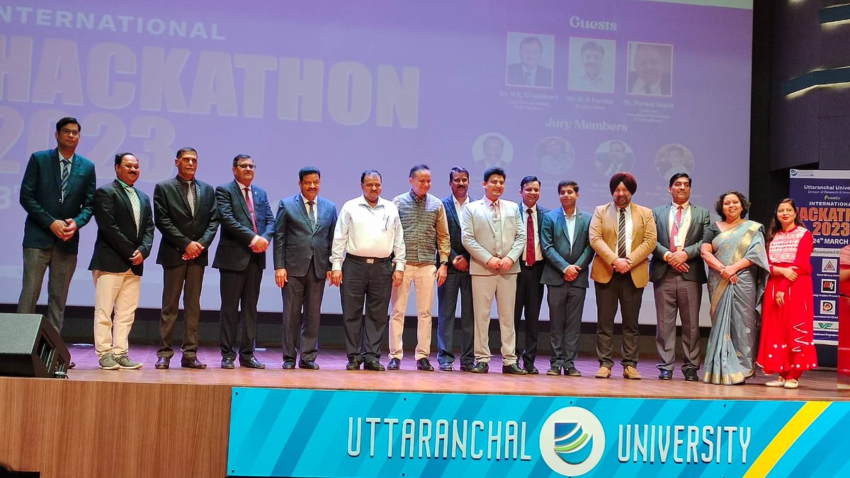 AbicHisar's tweet photo. ABIC TBI Manager, Er. Arpit Taneja acted as Jury member to International Hackathon at Uttaranchal University, Dehradun. 
#startup #abic #nabard #abicccshau #incubator #incubationcentre #hackathon https://t.co/JgybW1p7uQ
