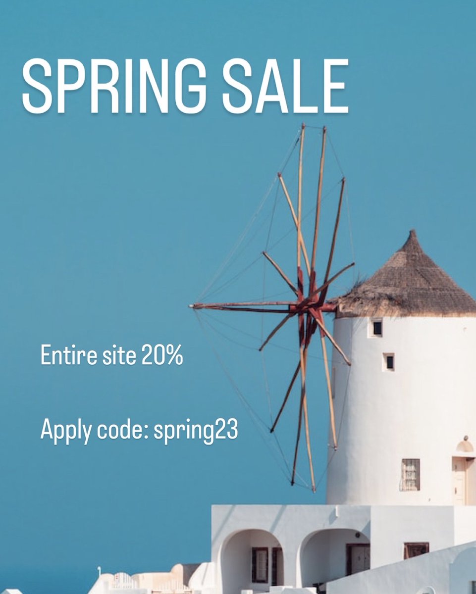 shopModernLusso's tweet photo. SALE SALE SALE 

Shop online using our Spring sale code: spring23 https://t.co/BkmRXOzJ5q