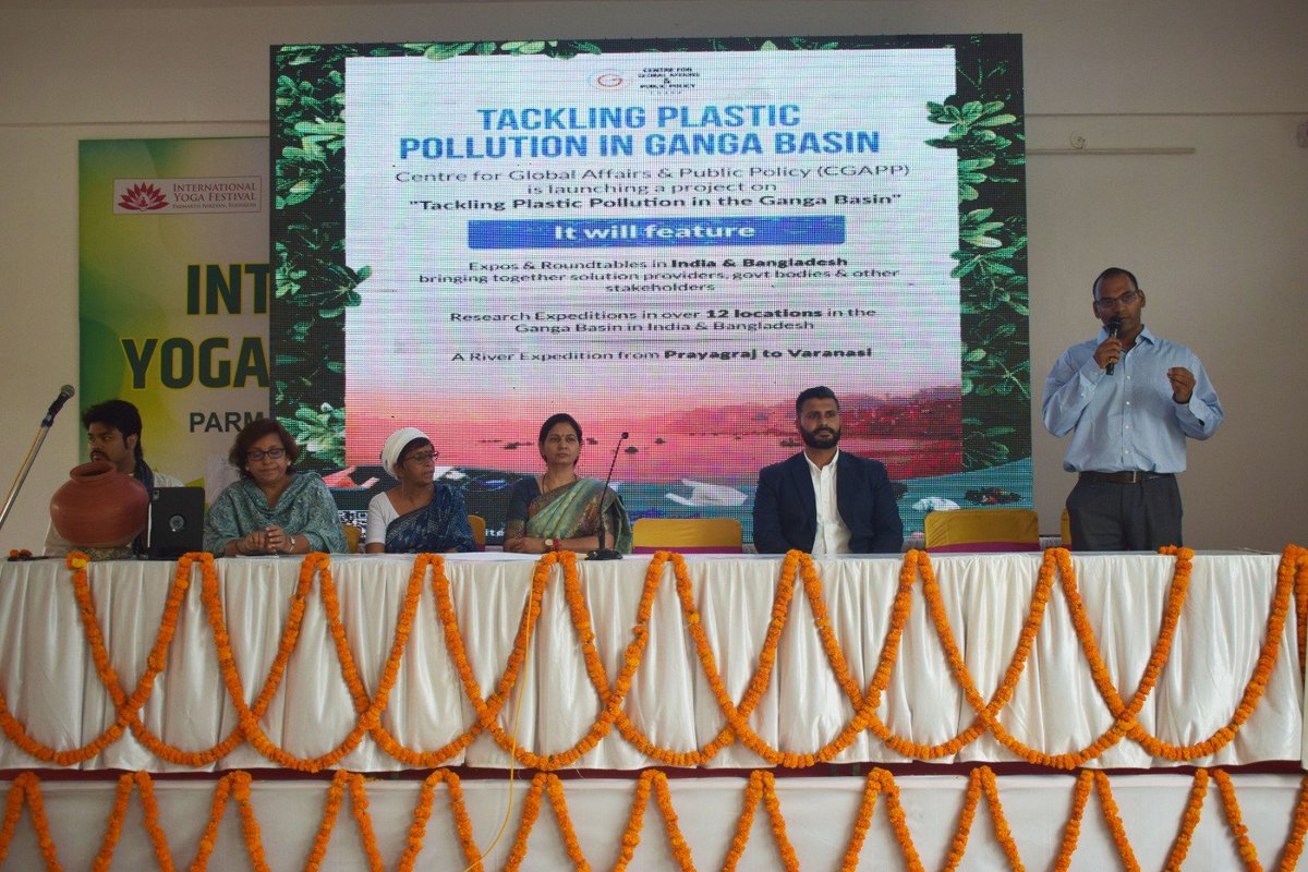 DDNewslive's tweet photo. Rishikesh Ganga Anti-Plastic Expo kicks off with focus on plastic alternatives &amp; waste management 

Read more: https://t.co/W3W6Up9xSQ 

#PlasticPollution 
@CGAPPIndia
@manseebal  
@tapasjournalist 
@waterrescon 
@waterrescon https://t.co/4pgUZ3Wljv