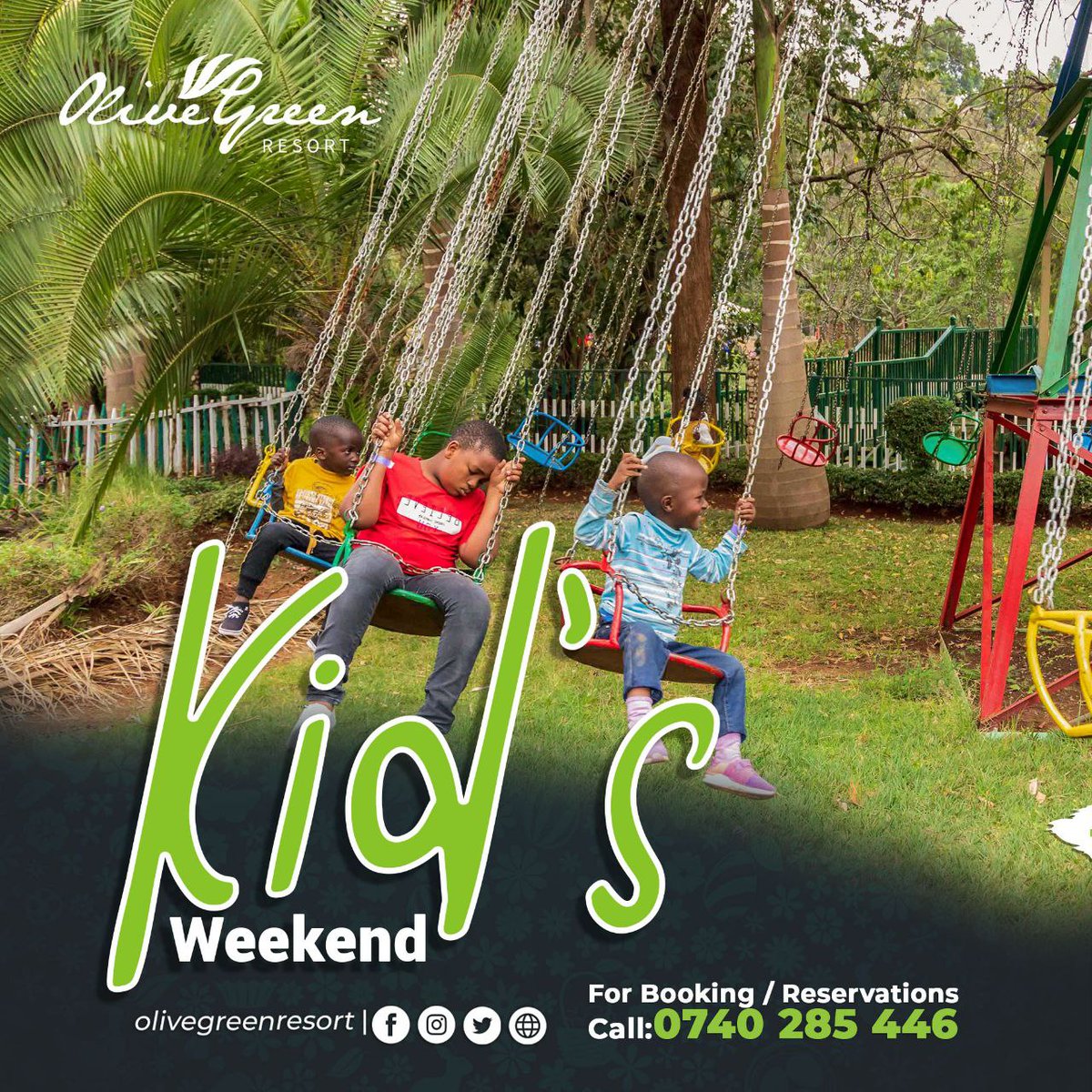 Olive_Resort's tweet photo. KIDS DAY OUT
Plenty of kids' game at Olive Green Gardens.
We've upped Our game by introducing Kids karting.
Let your kid enjoy the new feeling in real driving.
For inquiries: 0740285446
#kidsplay #kidsgames #merrygoround #tampolinefun #bouncingcastle https://t.co/9NOUmJsucT