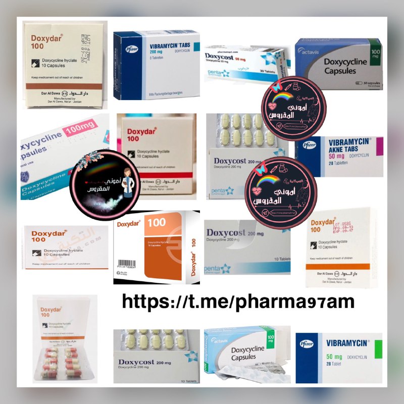 ⁨الاشكال الصيدلانيه لي دواء Doxycycline💊 
🌀الاسماء التجارية:
Doxydar🔺Vibramycin🔺Doxycost🔺
#Antibiotics⁩