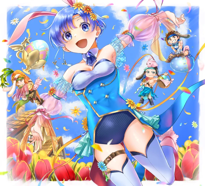 季節衣装シャニー シリーズ4枚描けて満足