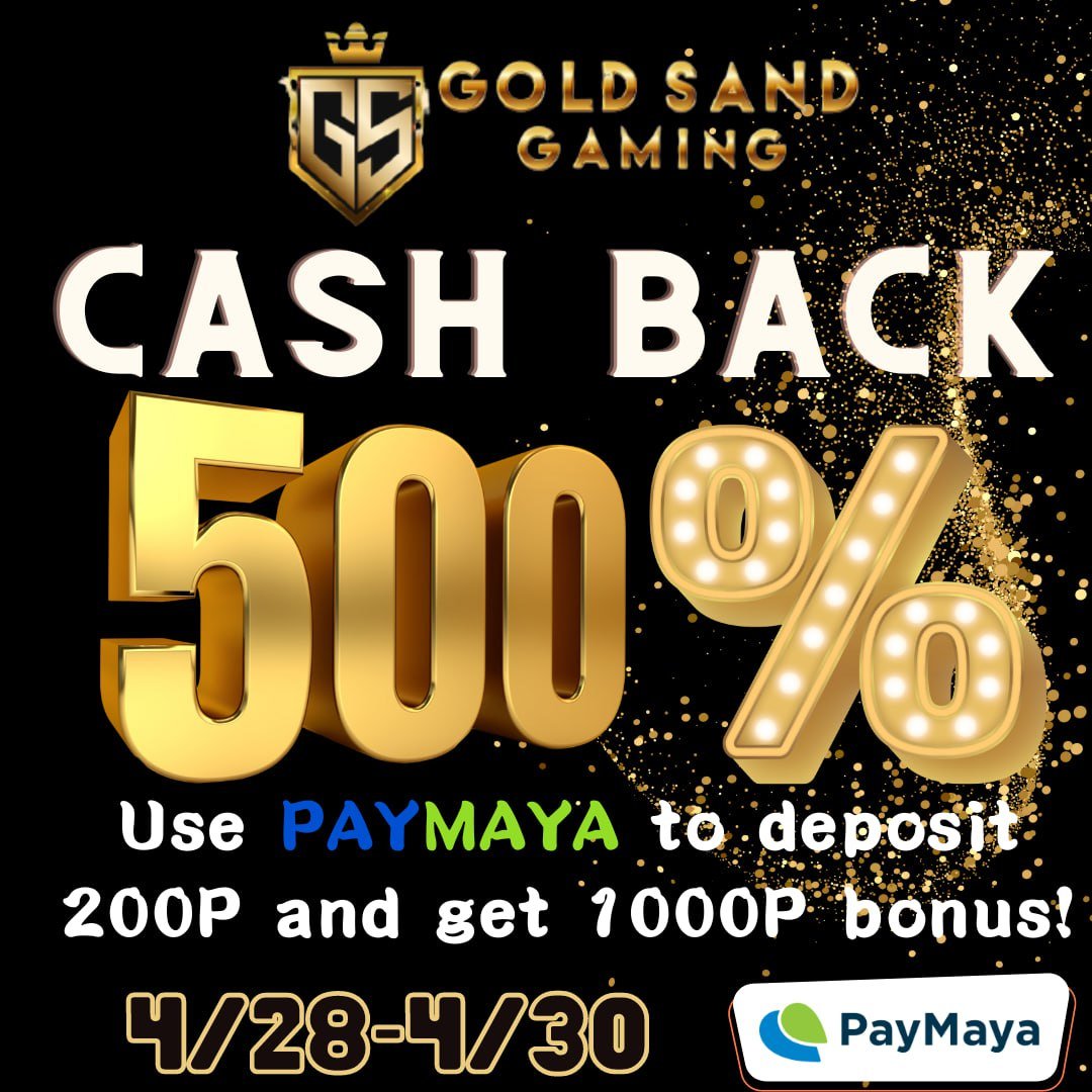 gs7729's tweet photo. 💰💰💰Cashback 500%
Hangga't nagdeposito ka, makakatanggap ka ng malaking bonus!
only 2x turnover😱😱😱

Link👉 https://t.co/2OcbRn6eg9
💯Legit
💯User friendly at Maaasahan
#GS #casino #Goldsand #agent #Philippines #SlotsGamesOnline #jackpot https://t.co/qDBRksyn1d