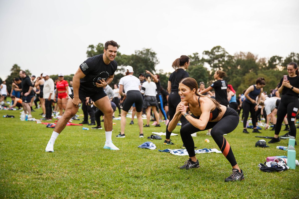 erinvholland's tweet image. Thanks to the hundreds who came out to work up a sweat with us at @F45Training Track this morning! Weather might’ve been meh, but the vibes were HOT!! ❤️‍🔥💪🏽 #f45training 
#f45track
