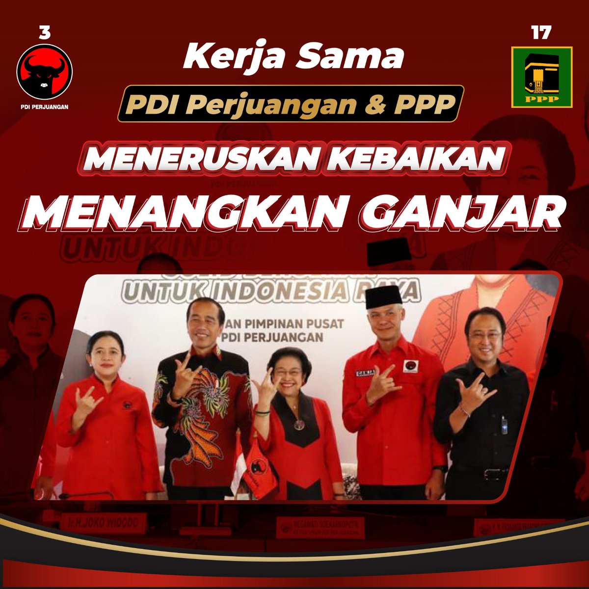 PutraNababan's tweet photo. #SatuPerjuangan
#MenangkanGanjar
#MeneruskanKebaikan https://t.co/TG2sCaSk5w