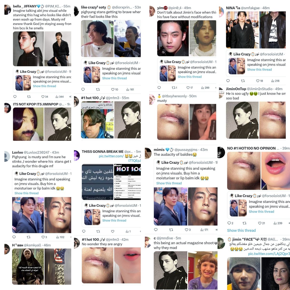 BlockForV's tweet photo. 🚨 MASS REPORT THESE 🐯 antis 

https://t.co/hGyDabosHM
https://t.co/mY9SHBN76o
https://t.co/lRgnvxAVGh
https://t.co/tjNV8z3WvR
https://t.co/eRK7lVUywx
https://t.co/KG5serzvLf
https://t.co/nZgvhnlnk1
https://t.co/1zyXgLnwIe
https://t.co/Sxupp2DTLQ
https://t.co/IAhv4BC5Up
+ https://t.co/xmDDVVosno