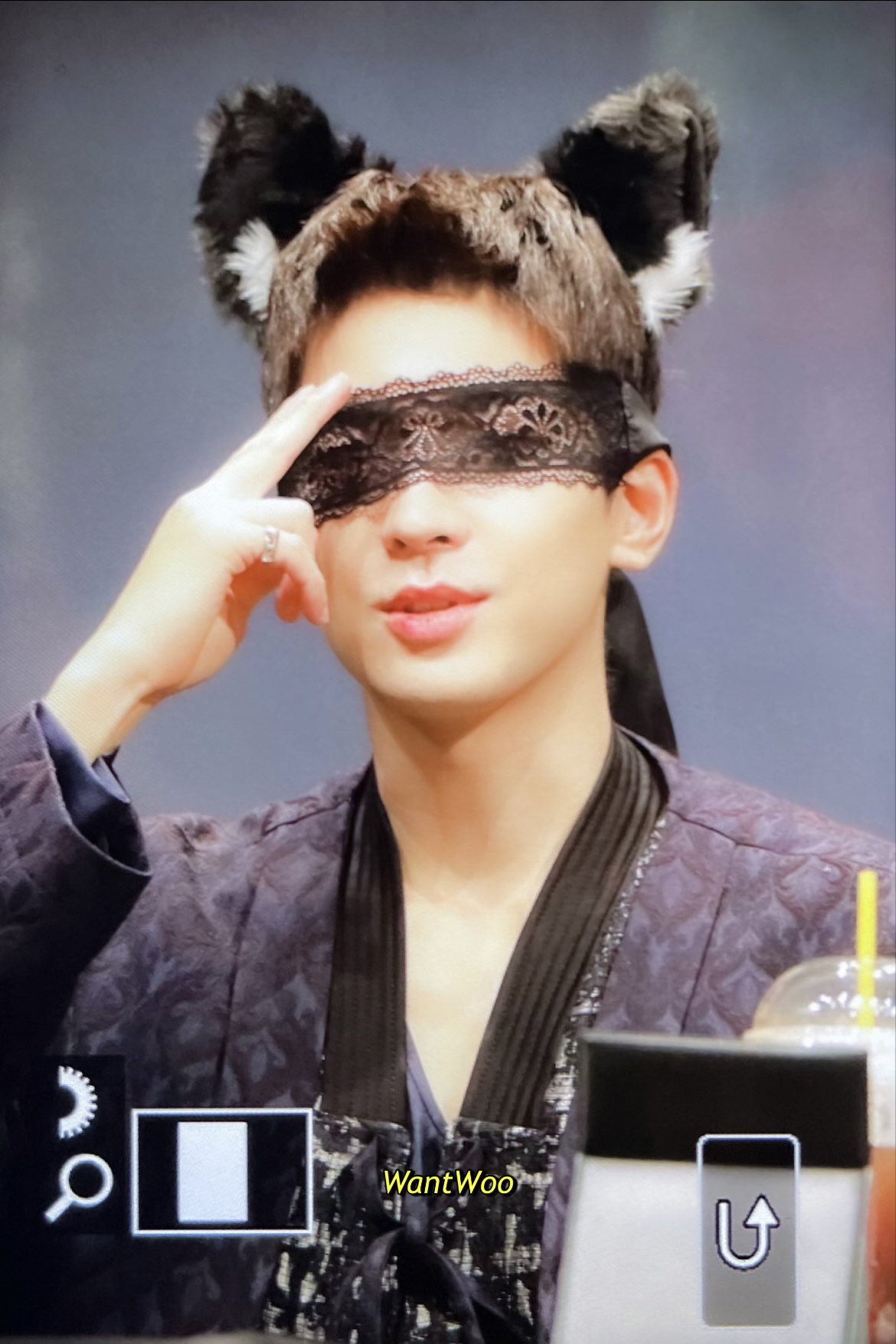 Seventeen ウォヌ SEVENTEEN/WONWOO/ウォヌ/うちわ/SVT/HARE/セブチ きよし