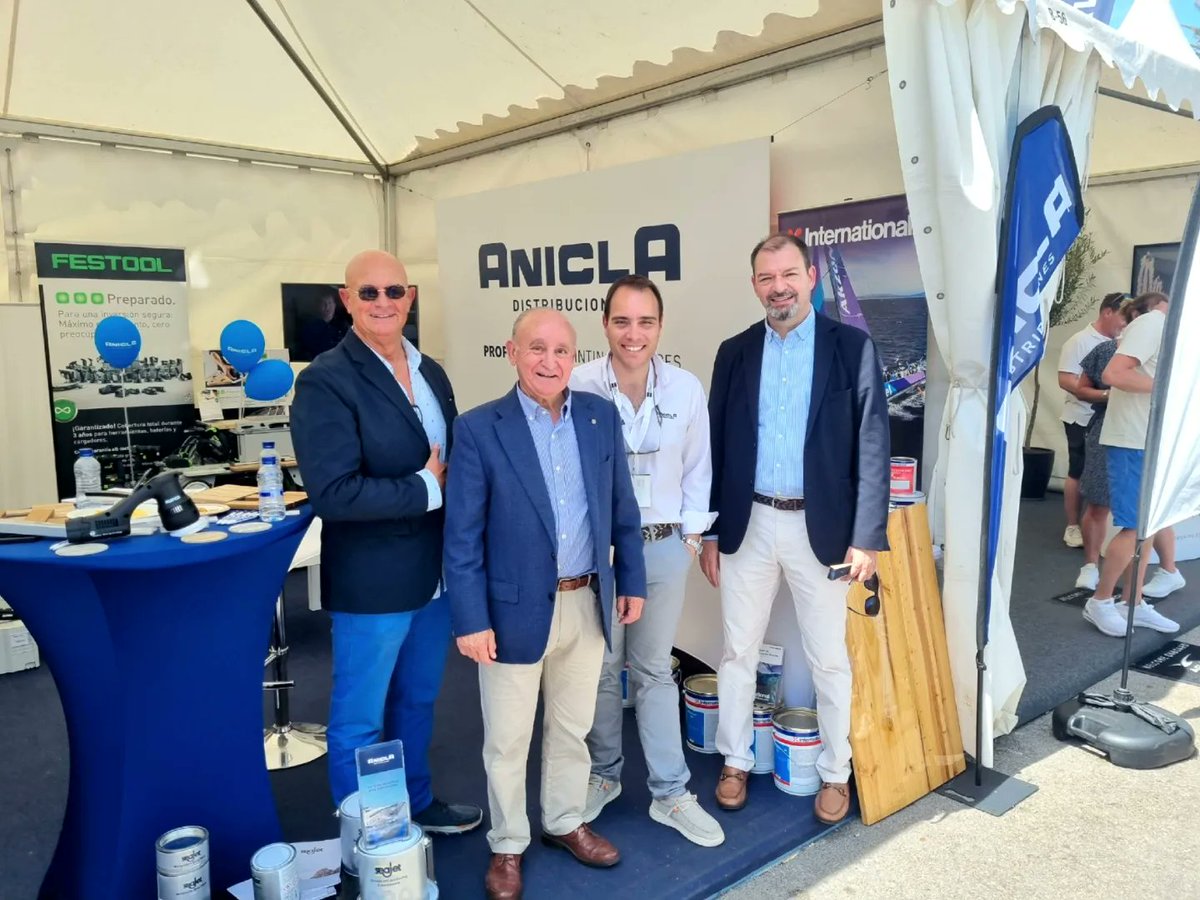 AsimaPoligonos's tweet image. Visitando a nuestros asociados del sector náutico que están en el Palma International Boat Show en el Moll Vell de Palma.
Anicla Distribuciones  @Dahlberg_SA Ferdinautic @JuliaPinturas

#palmainternationalboatshow  #boatshow2023 #pibs23 #ferianautica #mollvell #Palma