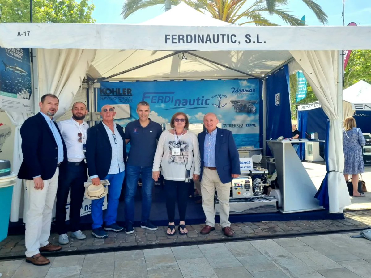 AsimaPoligonos's tweet image. Visitando a nuestros asociados del sector náutico que están en el Palma International Boat Show en el Moll Vell de Palma.
Anicla Distribuciones  @Dahlberg_SA Ferdinautic @JuliaPinturas

#palmainternationalboatshow  #boatshow2023 #pibs23 #ferianautica #mollvell #Palma
