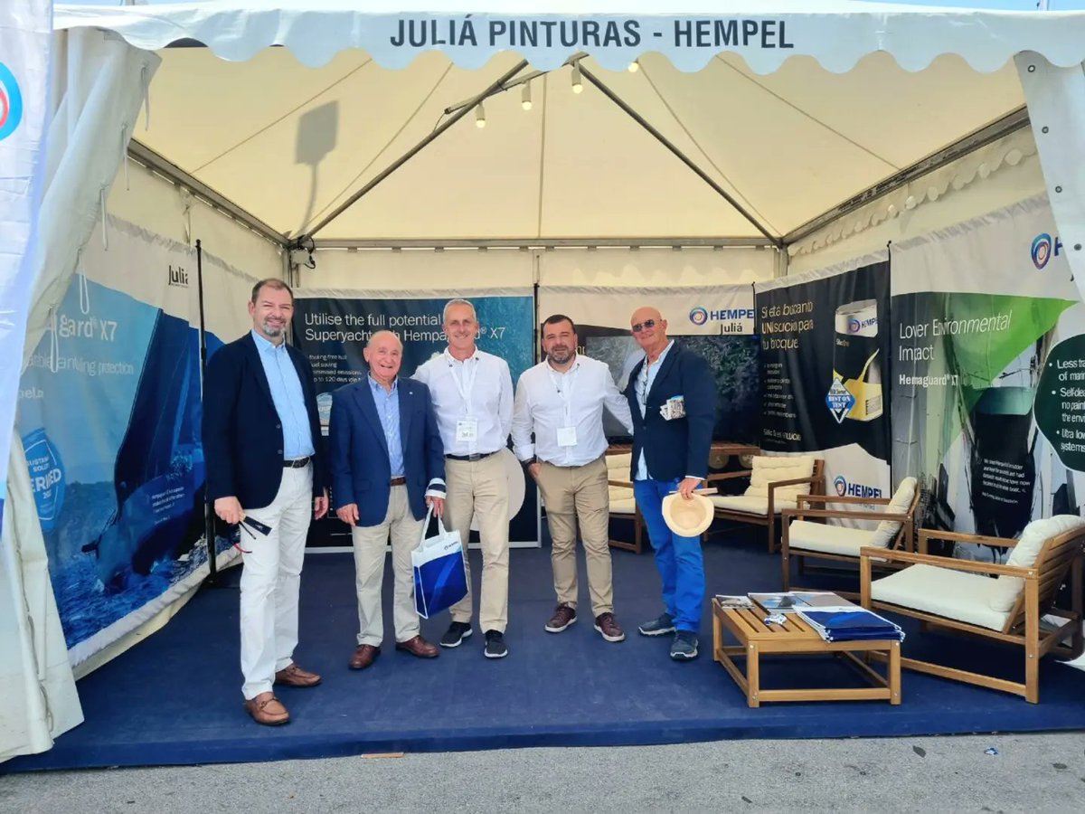 AsimaPoligonos's tweet image. Visitando a nuestros asociados del sector náutico que están en el Palma International Boat Show en el Moll Vell de Palma.
Anicla Distribuciones  @Dahlberg_SA Ferdinautic @JuliaPinturas

#palmainternationalboatshow  #boatshow2023 #pibs23 #ferianautica #mollvell #Palma